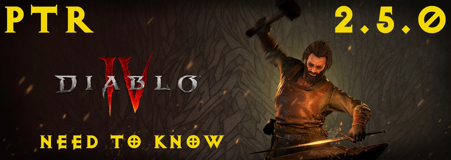 PTR 2.5.0 Update Overhauls Combat and Loot for an Even Better Season 11