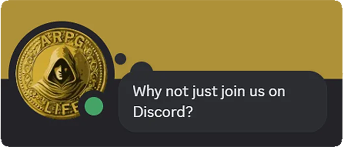 Why not just join us on Discord?