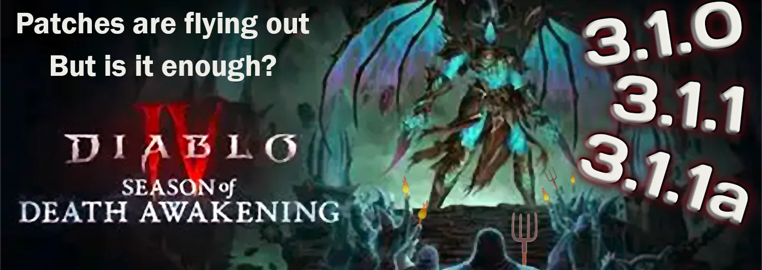 Diablo IV Season 14 Receives Further Tweaks in Patch 3.1.1 & 3.1.1a