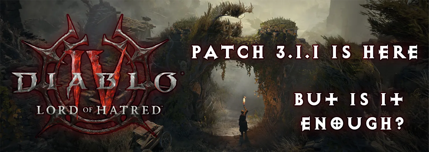 Diablo 4 Season 14 Gets Its First Real Patch on July 14 and the Notes Are Mixed
